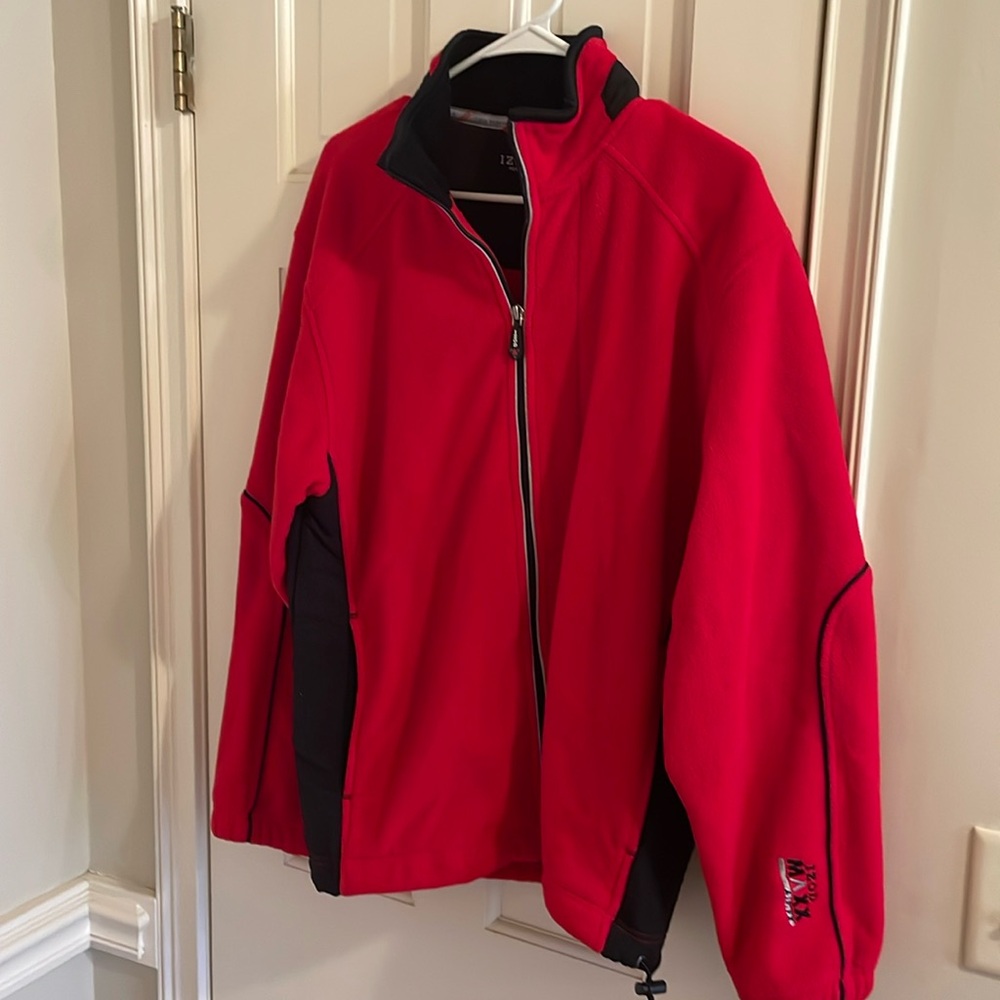 Men’s Izod Performance Marx Air-FX fleece zip up. Stay warm!